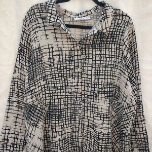 Habitat Oversized Button Down (L)